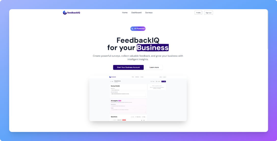 FeedbackIQ